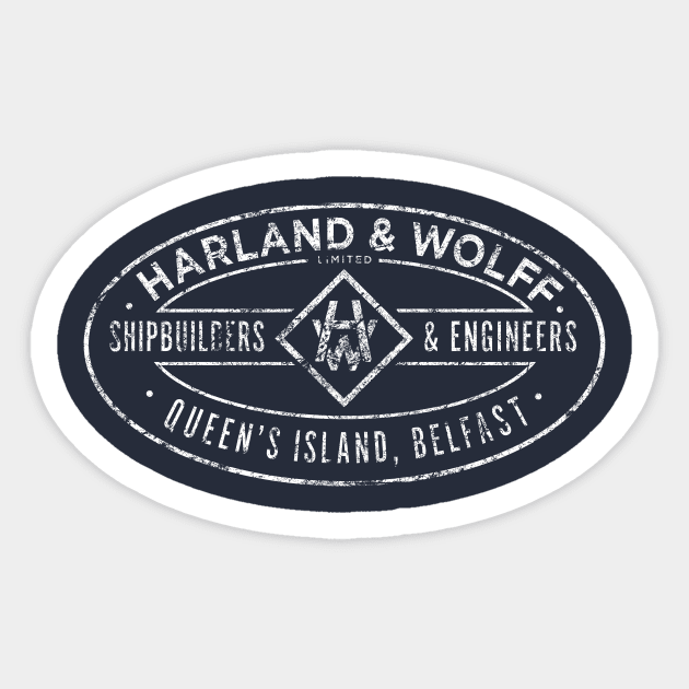 Harland & Wolff Sticker by MindsparkCreative